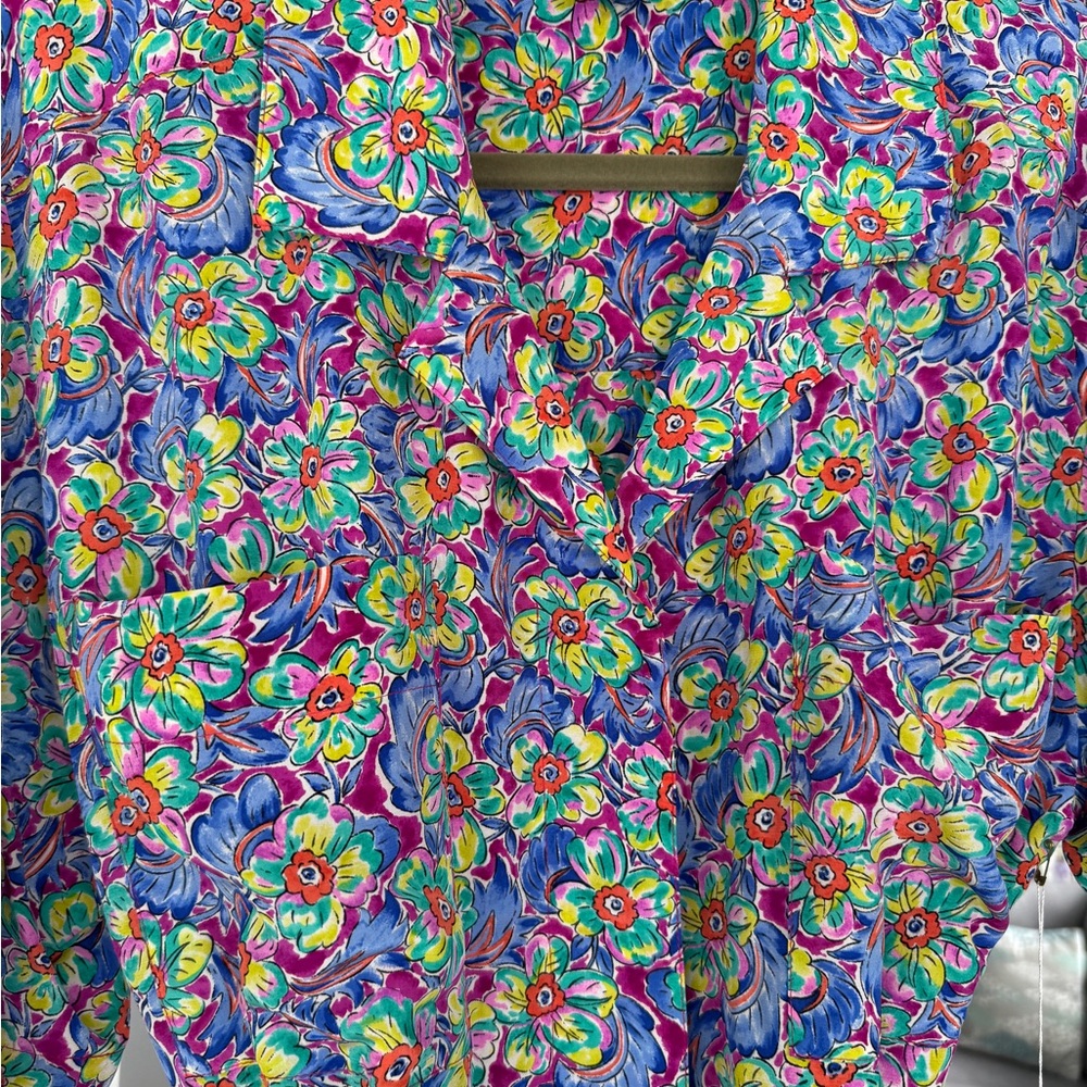NWT 80s Vintage Argenti Belted Midi Dress in 100% Silk - Picture 10 of 12